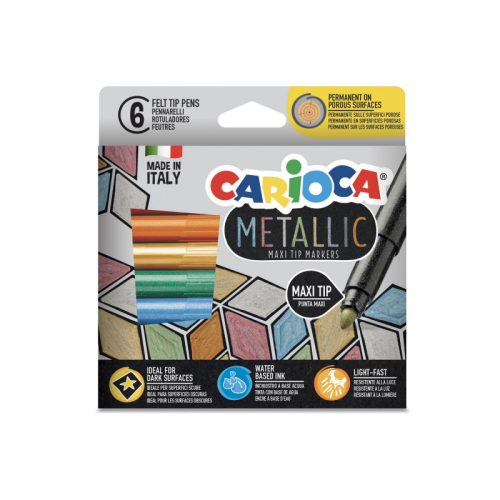 Markers Metallic Ref 43161
6pcs
Carioca