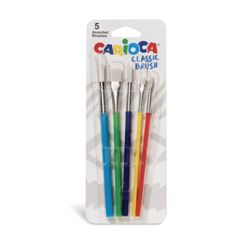 Brush Classic Ref 43171
5pcs, Assorted Brushes
Carioca