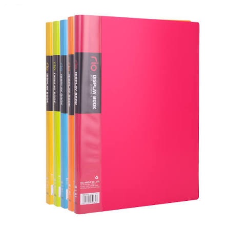 Display book Rio Ref 5032
A4, 20 Pockets, Colour Varies
Deli