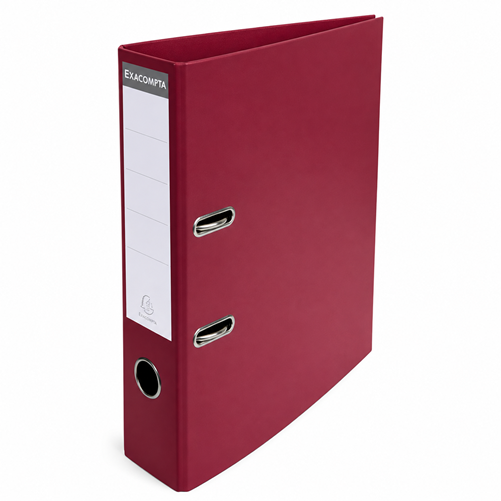 Lever Arch File A4 Ref 53704E
3" Burgandy, PVC
Exacompta