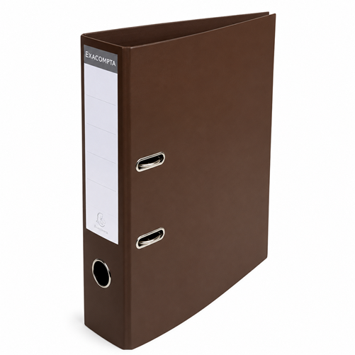 Lever Arch File A4 Ref 53746E
3" Brown, PVC
Exacompta
