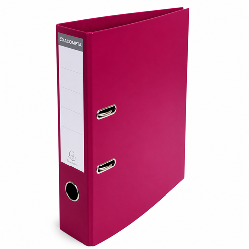 Lever Arch File A4 Ref 53747E
3" Fushia, PVC
Exacompta