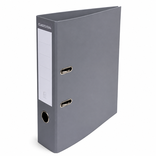 Lever Arch File A4 Ref 53754E
3" Grey, PVC
Exacompta