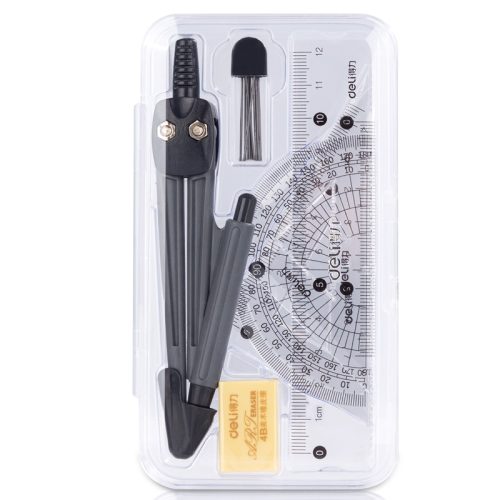Compass SetRef 79524
7 pces:plastic box
Deli