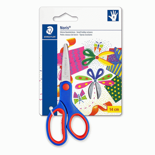 Scissor Noris Club Ref 965 14 NBK
14cm with Tough Plastic Handle
Staedtler