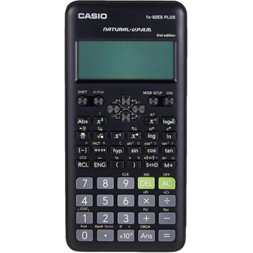 Scientific Calculator FX 82 ES Plus
252 Functions AAA
Casio