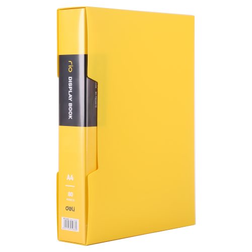 Display Book Ref E5036
A4, 80 Pockets, Fluo Colours, Plastic
Deli