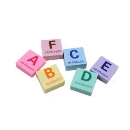 Eraser Ref ER633-2
Box of 6 Alphabet
WYS