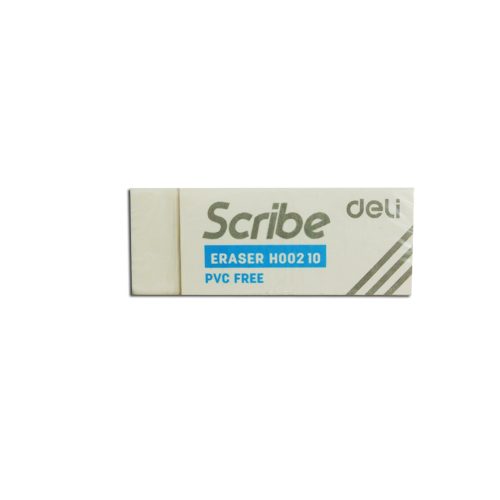 Eraser Scribe Ref H00210
50*20mm, PVC Free
Deli