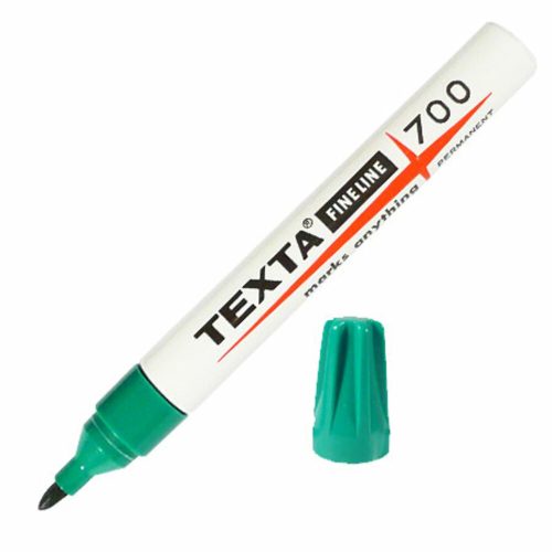 Permanent Marker Texta 700
Fine Green ,Tip:1.5mm
Texta