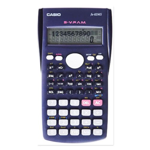 Scientific Calculator Ref fx-82MS
12 Digits, W80*D155mm
Casio