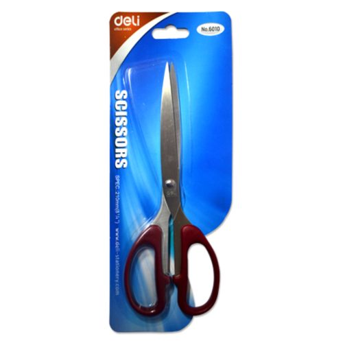 Scissor Ref No.6010
21cm With Tough Plastic Handle
Deli