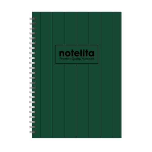Spiral Notebook Recto/Verso
A5 150 pages
Notelita