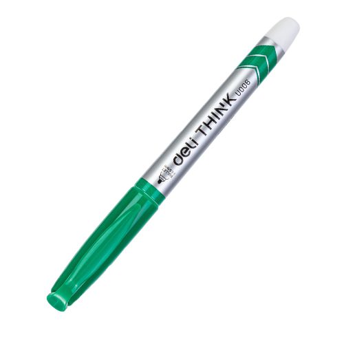 Whiteboard Marker Ref U00650
1.5mm:Green
Deli