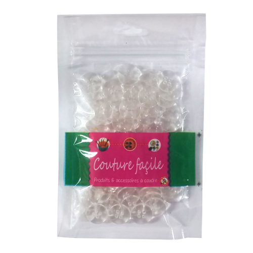 Button Water
24L, Transparent [Pk 100]
Couture Facile