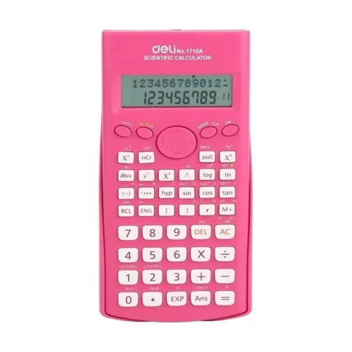 Scientific Calculator Ref 1710A
12 Digits, W84*D168mm
Deli