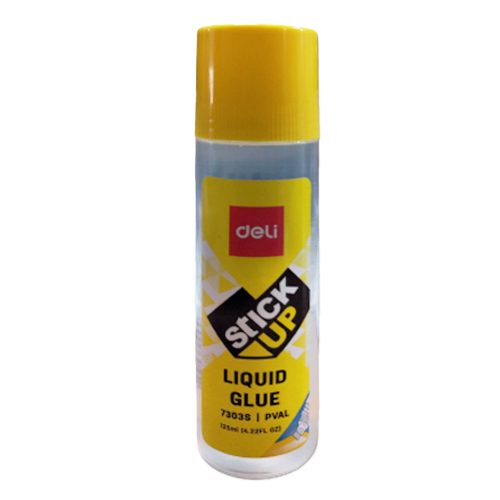 Paper Glue Liquid Ref E7303S
125 ml, Transparent
Deli