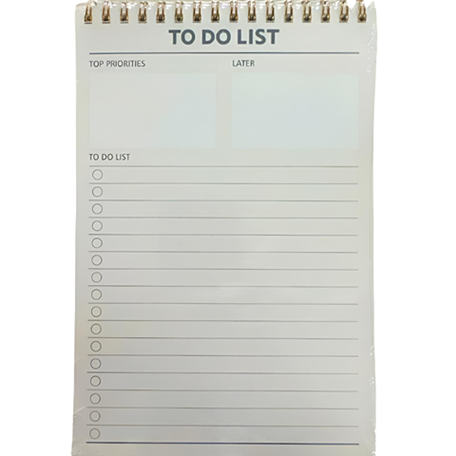 Plan Book
To do list :spiral
MeliMelo
