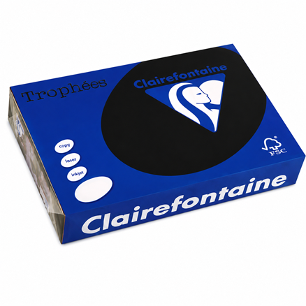 Bristol Paper Ref 1001PC
A4 Black, 160gsm [ Ream: 250sheets]
Clairefontaine