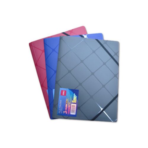 Elastic File Ref 39621
A4, Heavy Duty PP
Deli