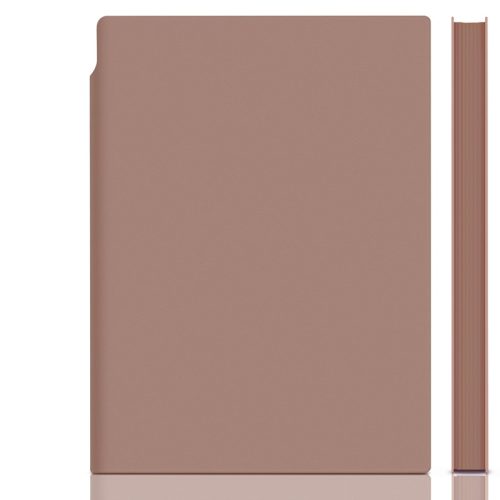 Leather Cover Notebook Ref 22290
Brown, A5, 112 sheets
Deli