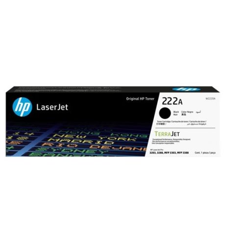 Toner Cartridge HP 222A Ref W2220A
Black
Hewlett Packard