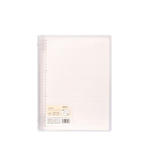 Loose-Leaf Notebook Ref HA460-A
A4,60sheets,70gsm
Deli
