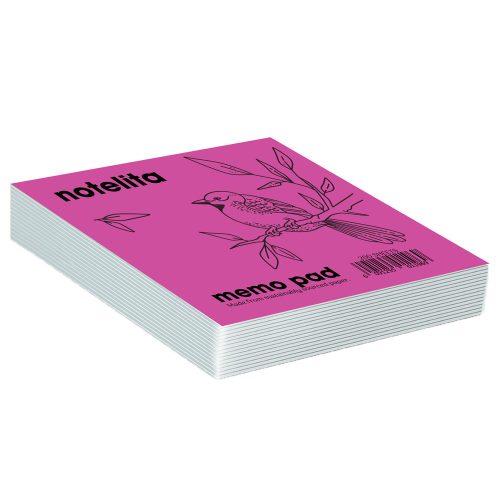 Memo Pad
98*98mm, 200 Sheets Plain White
Notelita