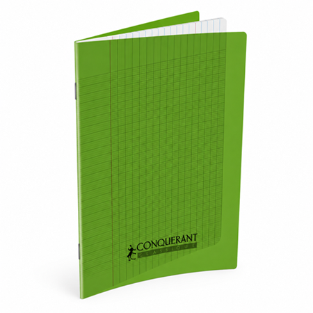 Classic Cover Notebook Ref 100902096
17*22 96pgs, 90g Green
Conquerant