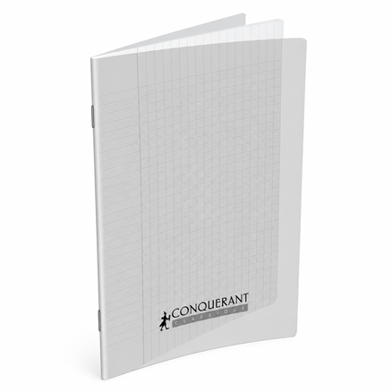 Classic Cover Notebook Ref 100902142
24*32cm, 96pgs, 90g Checkered Transperant
Conquerant